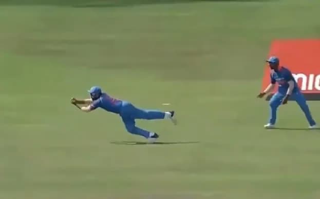 Rohit Sharma catch