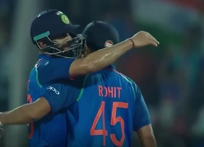 Virat Kohli and Rohit Sharma