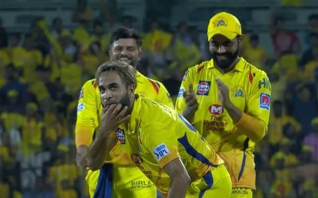 IPL 2019: Imran Tahir celebrates in Whistle Podu style. Watch Video