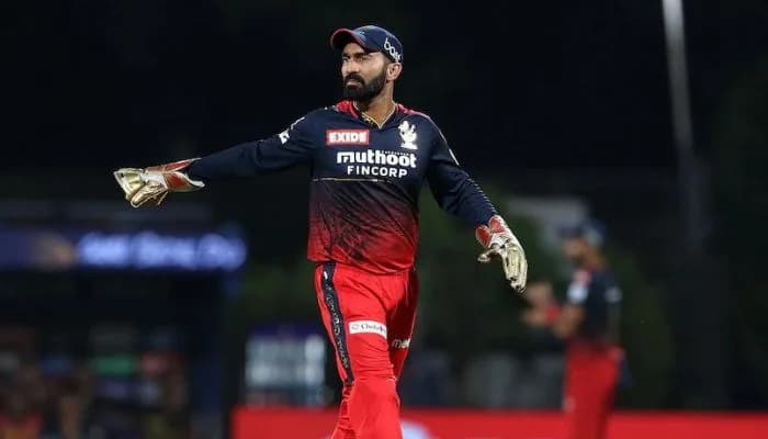 People brutally troll Dinesh Karthik after the batter fails to finish the game against KKR