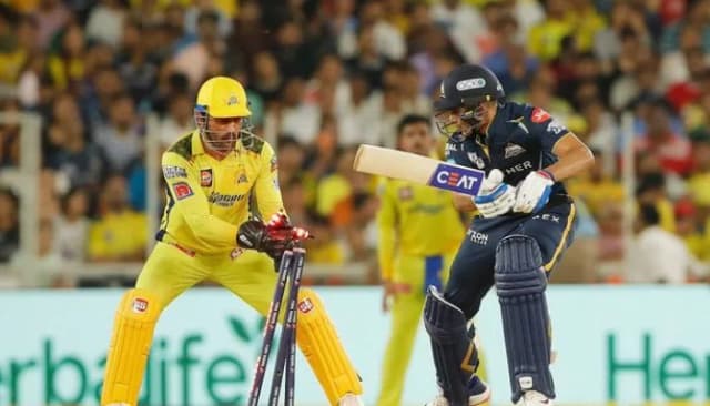 IPL 2023 Final: Dhoni's lightning quick stumping leads CSK's comeback