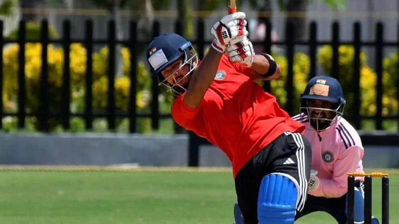 Riyan Parag's Century Shines in Deodhar Trophy