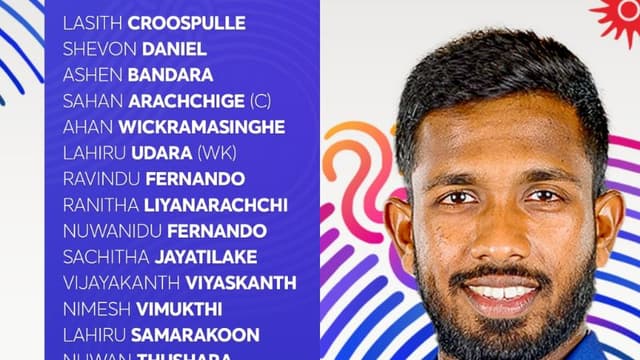 Sri Lanka Unveils Youthful Squad for Asian Games 2023