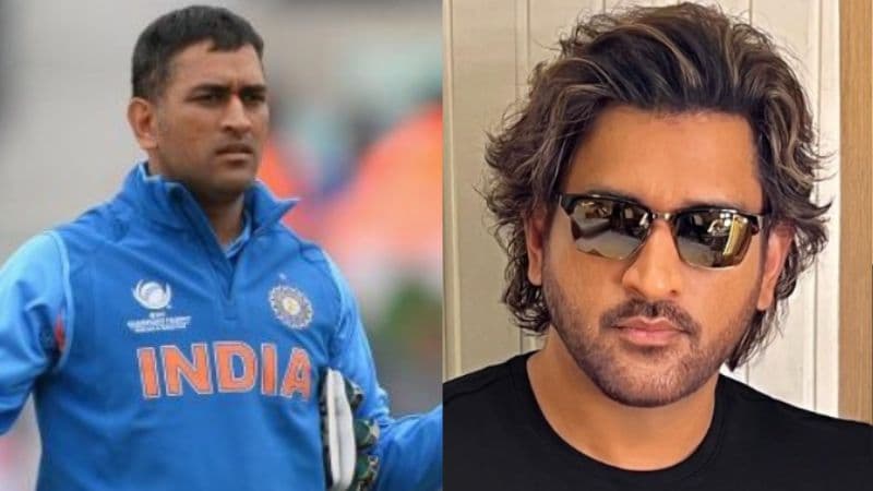 MS Dhoni's Bold New Hairstyle Takes Social Media by Storm: A Stylish Surprise