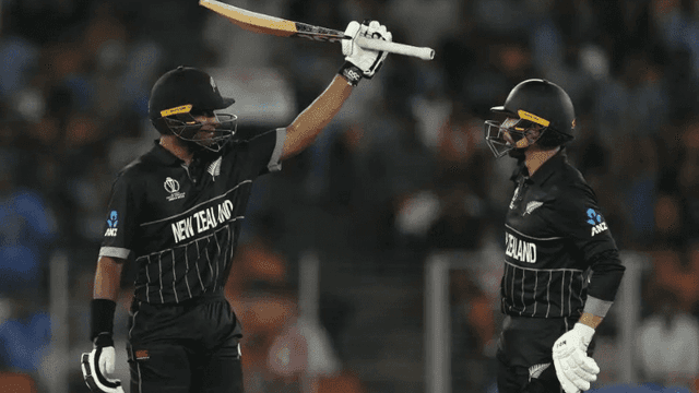 Conway and Ravindra's Record-Breaking Show: New Zealand's Triumph in ICC Cricket World Cup 2023