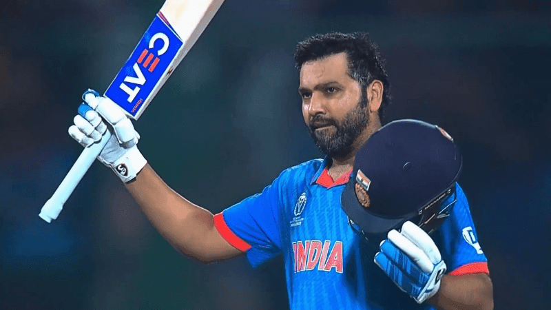 Rohit Sharma's Blazing Century: Rewriting World Cup History with India's Fastest Hundred