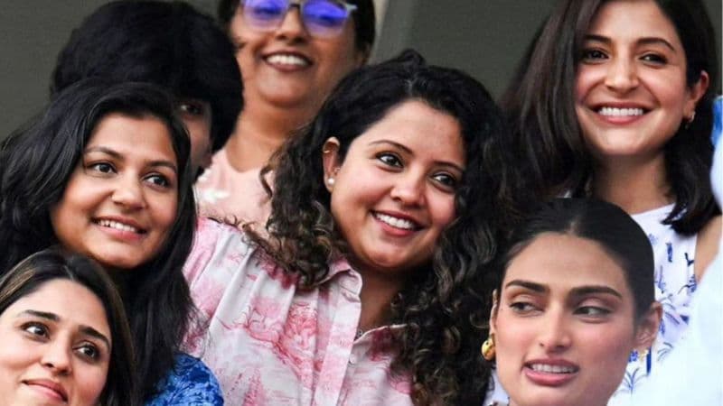 Star-Studded Support: Anushka Sharma, Athiya Shetty, and Ritika Cheer Loudly for Team