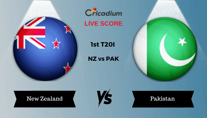 Pakistan tour of New Zealand 2024 1st T20I NZ vs PAK Live Score