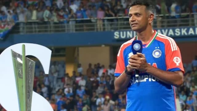 Rahul Dravid Bids Emotional Farewell as India Coach at Wankhede Stadium