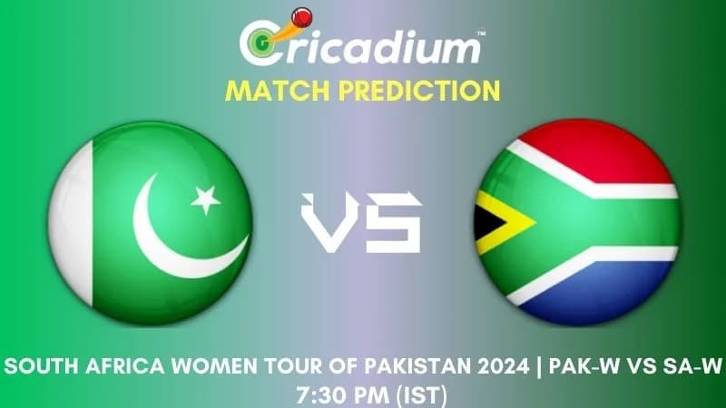 PAK-W vs SA-W Match Prediction 1st T20I South Africa Women tour of Pakistan 2024