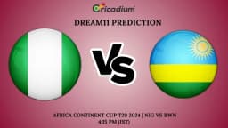 NIG vs RWN Dream11 Prediction 12th T20I Africa Continent Cup T20 2024