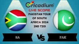 Pakistan tour of South Africa 2024 2nd T20I SA vs PAK Live Score