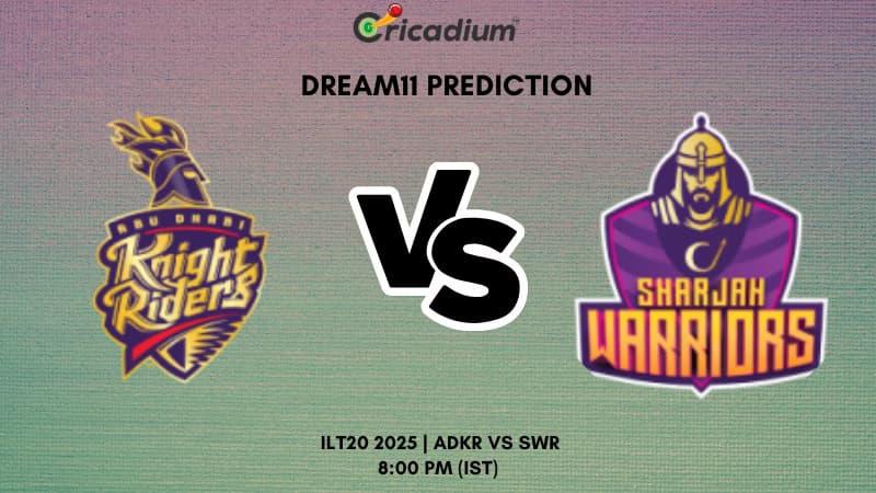 ADKR vs SWR Dream11 Prediction for Today’s 6th T20I of ADKR vs SWR