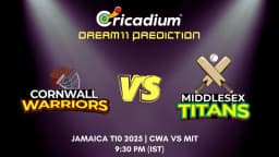 CWA vs MIT Dream11 Prediction Match 9 of Jamaica T10 2025