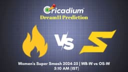 WB-W vs OS-W Dream11 Prediction 14th T20I of Women's Super Smash 2024-25