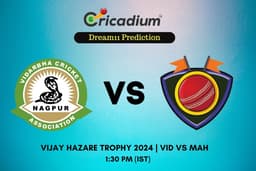 VID vs MAH Dream11 Prediction 2nd semi final of Vijay Hazare Trophy 2024