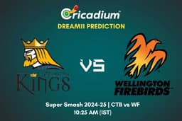 CTB vs WF Dream11 Prediction 24th T20I of Super Smash 2024-25