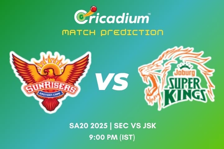 SA20 2025 19th T20I SEC vs JSK Match Prediction