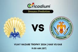 HAR vs KAR Dream11 Prediction 1st semi final of Vijay Hazare Trophy 2024