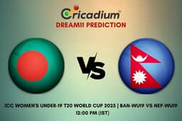 BAN-WU19 vs NEP-WU19 Dream11 Prediction 4th T20I of ICC Women's Under-19 T20 World Cup 2025