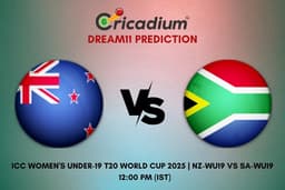 NZ-WU19 vs SA-WU19 Dream11 Prediction 6th T20I of ICC Women's Under-19 T20 World Cup 2025