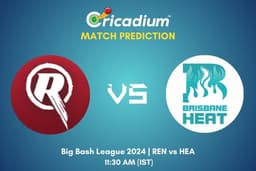 BBL 2024-25 Match 38 REN vs HEA Match Prediction