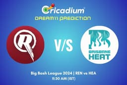 REN vs HEA Dream11 Prediction Match 38 of BBL 2024-25-25