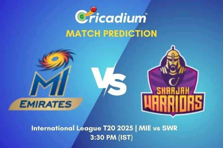 ILT20 2025 28th T20I MIE vs SWR Match Prediction