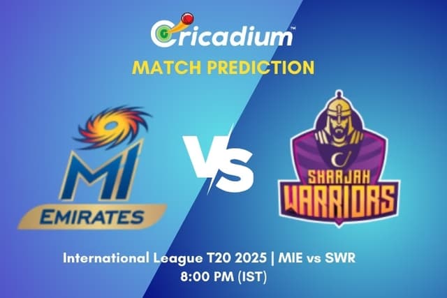 ILT20 2025 Eliminator MIE vs SWR Match Prediction