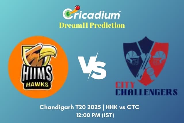 HHK vs CTC Dream11 Prediction 4th T20I of Chandigarh T20 2025