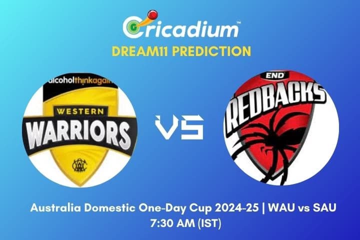 WAU vs SAU Dream11 Prediction 17th ODI of Australia Domestic One-Day Cup 2024-25