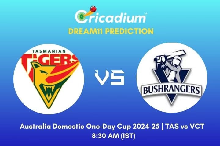 TAS vs VCT Dream11 Prediction 18th ODI of Australia Domestic One-Day Cup 2024-25