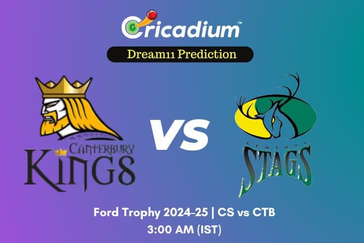 CS vs CTB Dream11 Prediction 23rd ODI of Ford Trophy 2024-25