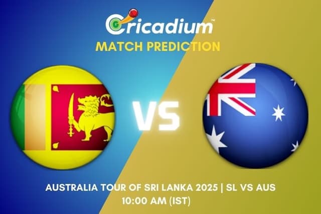 Australia tour of Sri Lanka 2025 2nd ODI SL vs AUS Match Prediction