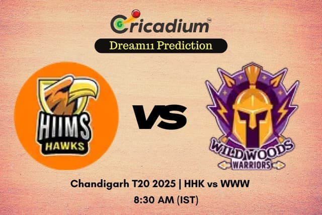 HHK vs WWW Dream11 Prediction 27th T20I of Chandigarh T20 2025