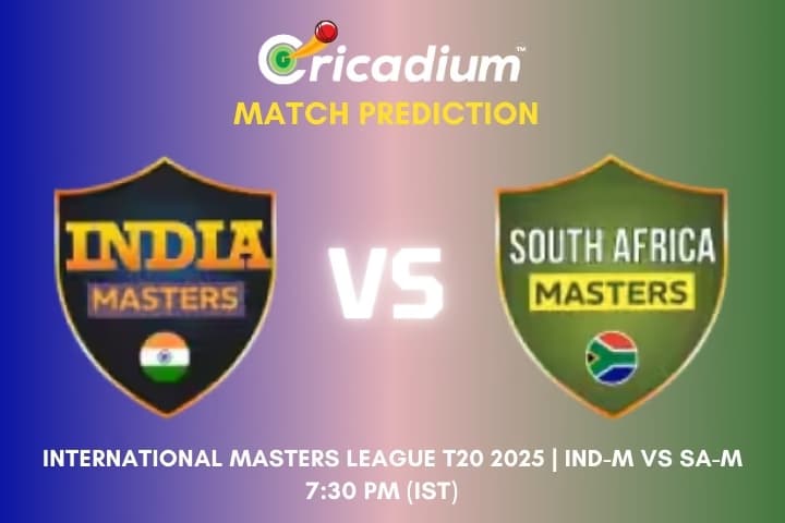 International Masters League T20 2025 Match 7 IND-M vs SA-M Match Prediction