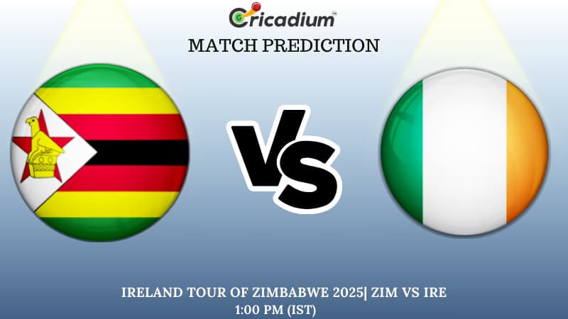 Ireland tour of Zimbabwe 2025 2nd ODI ZIM vs IRE Match Prediction