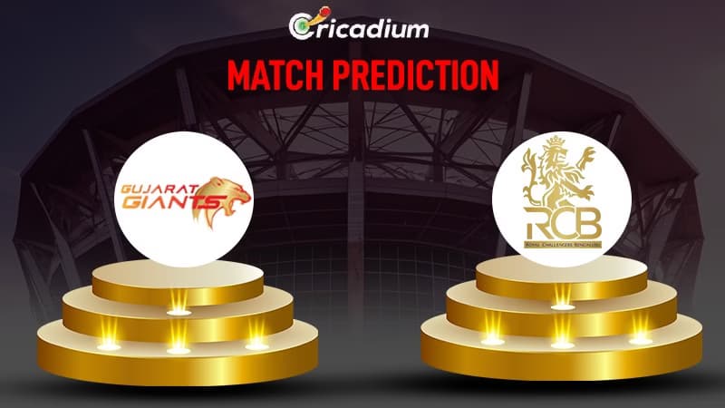 WPL 2025 1st T20I GG-W vs RCB-W Match Prediction