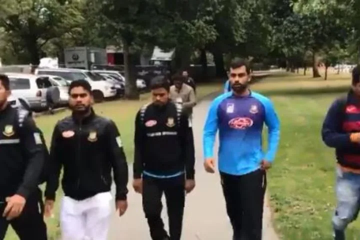 Bangladesh cricket team just escapes the mosque attack in New Zealand