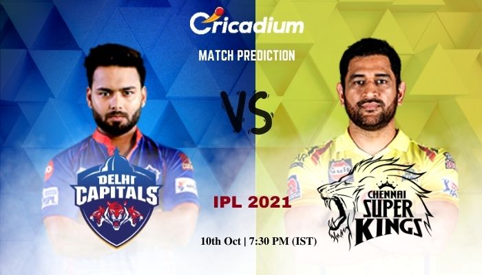 DC vs CSK Match Prediction Who Will Win Today IPL 2021 Match Qualifier ...