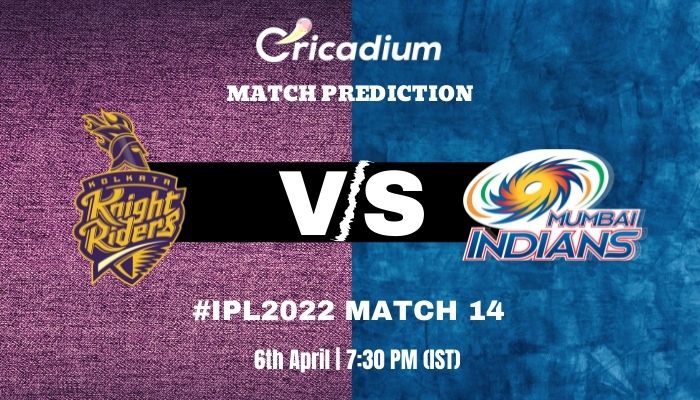 Kkr Vs Mi Match Prediction Who Will Win Today Ipl 2022 Match 14 April 6th 2022 5634