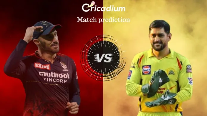 RCB vs CSK Match Prediction Who Will Win Today IPL 2023 Match 24 - April 17th, 2023