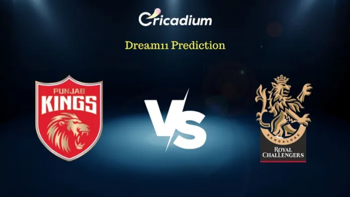 PBKS vs RCB Dream11 Prediction for Today's IPL 2023 Match 27