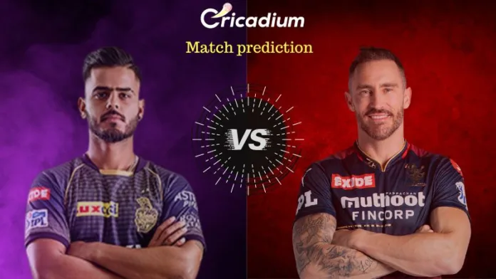 IPL 2023 Match 9 KKR vs RCB Match Prediction