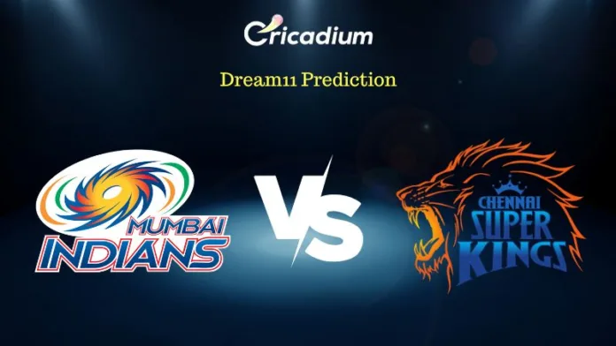 MI vs CSK Dream 11 Prediction Fantasy Cricket Tips for Today's IPL 2023 Match 12