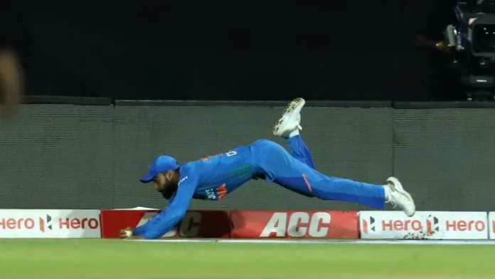 Virat Kohli's Spectacular Catch Leaves Fans in Awe as India Thrash West Indies in 1st ODI