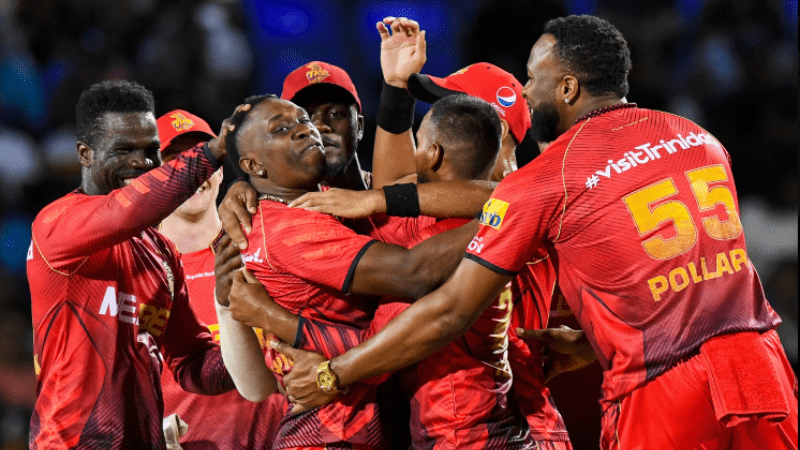 Trinbago Knight Riders Make History: First Team to Receive Red Card for Slow Over Rate in CPL