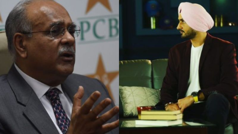 Harbhajan Singh Criticizes PCB Chief Najam Sethi Before Latter's Venue Tweet