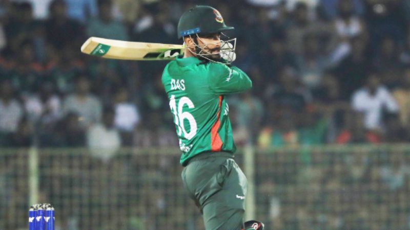 Bangladesh's Liton Das Declared Fit, Providing Significant Boost to Asia Cup Campaign