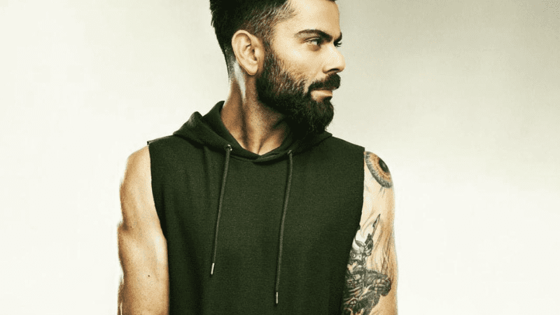 Virat's 12th Tattoo: A Geometric Flower Symbolizing Spirituality